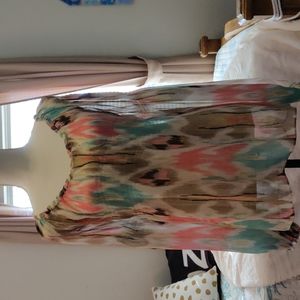 Sharagano Sheer Blouse